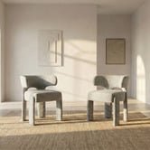 Keys Road Designs Hayward Upholstered Dining Chairs