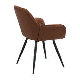 Keys Road Designs Zeus Faux Leather Dining Chairs