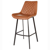 Keys Road Designs 66cm Magni Faux Leather Barstools