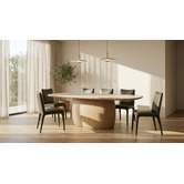 Keys Road Designs Kelsey Faux Leather Dining Chairs