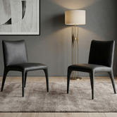 Keys Road Designs Kelsey Faux Leather Dining Chairs
