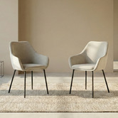 Keys Road Designs Luxus Upholstered Dining Chairs