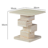 Keys Road Designs Easton Marble Side Table