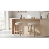 Keys Road Designs 63.5cm Orin Chenille Bar Stools