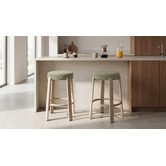 Keys Road Designs 63.5cm Orin Chenille Bar Stools