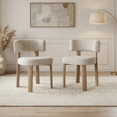 Keys Road Designs Kalina Chenille Dining Chairs