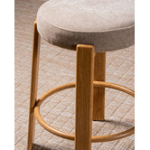 Keys Road Designs 63.5cm Orin Chenille Bar Stools