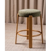 Keys Road Designs 63.5cm Orin Chenille Bar Stools