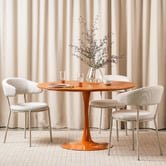Keys Road Designs Neriah Round Dining Table