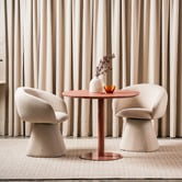 Keys Road Designs Riven Round Dining Table