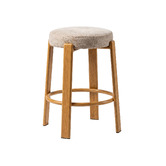 Keys Road Designs 63.5cm Orin Chenille Bar Stools