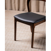 Keys Road Designs Dovian Faux Leather Dining Chairs