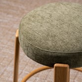 Keys Road Designs 63.5cm Orin Chenille Bar Stools