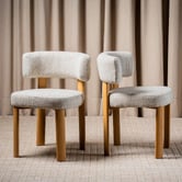 Keys Road Designs Kalina Chenille Dining Chairs