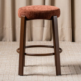Keys Road Designs 63.5cm Orin Chenille Bar Stools