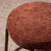Keys Road Designs 63.5cm Orin Chenille Bar Stools
