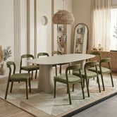 Keys Road Designs Oswin Oval Dining Table