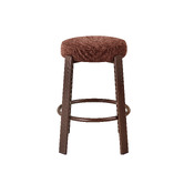 Keys Road Designs 63.5cm Orin Chenille Bar Stools
