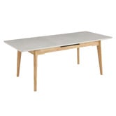 Keys Road Designs Delray Extendable Ceramic Dining Table