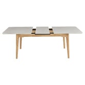 Keys Road Designs Delray Extendable Ceramic Dining Table
