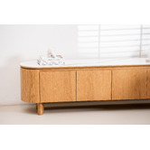 Keys Road Designs 200cm Orleri Ceramic-Top TV Unit