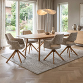 Keys Road Designs Roreigh Extendable Dining Table