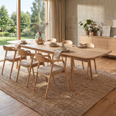 Keys Road Designs Roreigh Extendable Dining Table