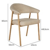 Keys Road Designs Madison Upholstered Dining Chairs
