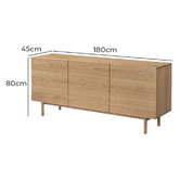 Keys Road Designs Mylos 3 Door Sideboard