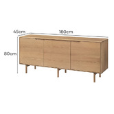 Keys Road Designs Westyn 3 Door Sideboard