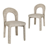 Keys Road Designs Brycen Chenille Dining Chairs