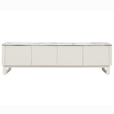 Keys Road Designs 180cm Milford Ceramic &amp; Glass Lowline TV Unit