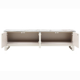 Keys Road Designs 180cm Milford Ceramic &amp; Glass Lowline TV Unit
