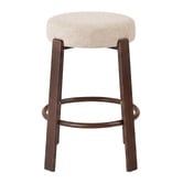 Keys Road Designs 63.5cm Orin Chenille Bar Stools