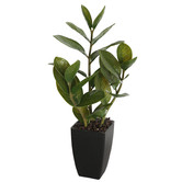 Botanic Artisan 46cm Potted Faux Zanzibar Plant