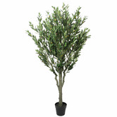 Botanic Artisan 180cm Potted Faux Bushy Olive Tree