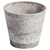 Botanic Artisan Grey Imitation Round Concrete Plant Pot