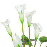 Botanic Artisan 50cm Potted Faux White Calla Lily Plant