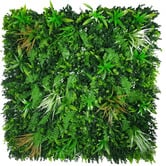 Botanic Artisan 100cm Faux Wild Tropics Vertical Garden Wall Panel