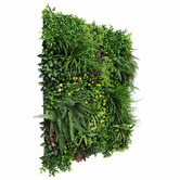 Botanic Artisan 100cm Faux Country Fern Vertical Hedge Wall Panel