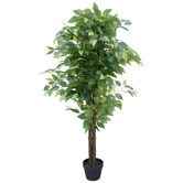 Botanic Artisan 140cm Potted Faux Bushy Ficus Tree