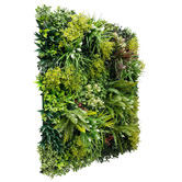 Botanic Artisan 100cm Lush Spring Vertical Garden Wall Panel
