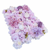 Botanic Artisan 60cm Pink Faux Flower Wall Panel