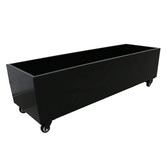 Botanic Artisan 110cm Metal Planter with Wheels