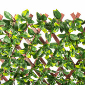Botanic Artisan 200cm Green Faux Jasmine Extendable Trellis