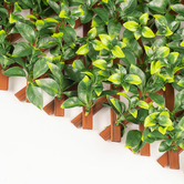 Botanic Artisan 200cm Green Faux Jasmine Extendable Trellis