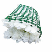 Botanic Artisan 60cm White Faux Mixed Flower Wall Panel