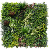 Botanic Artisan 100cm Faux Vertical Garden Wall Panel