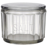 The Home Collective Hemingway Glass Salt Jar