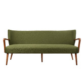 The Home Collective Cooper 3 Seater Upholstered Sofa